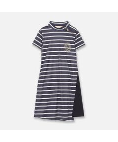 NS23 par Nissa Golf / エヌエス23・パー・ニッサゴルフ ミニ丈・ひざ丈ワンピース | 【Women's】【吸水速乾】ボーダーワンピース