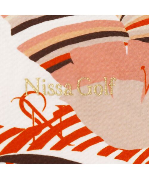 NS23 par Nissa Golf / エヌエス23・パー・ニッサゴルフ ポロシャツ | 【Men's】ボタニカルプリントポロシャツ | 詳細5