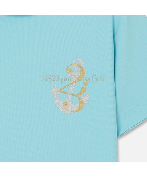 NS23 par Nissa Golf / エヌエス23・パー・ニッサゴルフ カットソー | 【Women's】マリンプリントモックネック | 詳細8
