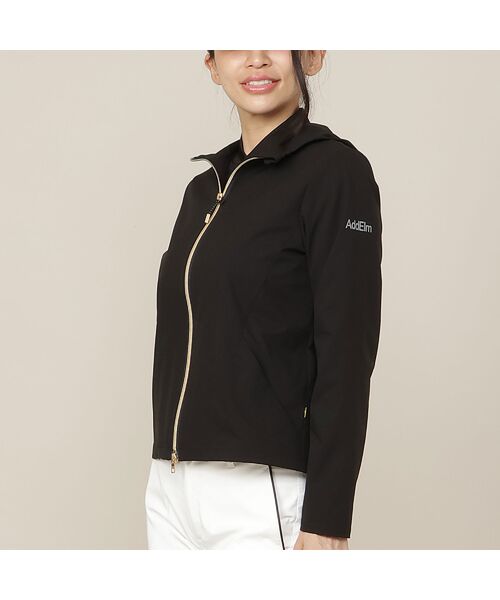 NS23 par Nissa Golf / エヌエス23・パー・ニッサゴルフ その他アウター | 【Women's】AddElm ZIPパーカー（ブラック）