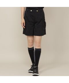 NS23 par Nissa Golf / エヌエス23・パー・ニッサゴルフ ショート・ハーフ・半端丈パンツ | 【Women's／接触冷感／撥水性／セットアップ対応】軽量ストレッチハーフパンツ
