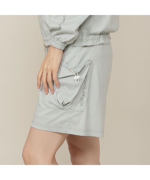 NS23 par Nissa Golf / エヌエス23・パー・ニッサゴルフ ショート・ハーフ・半端丈パンツ | 【Women's/接触冷感/撥水性/セットアップ対応】軽量ストレッチハーフパンツ | 詳細5