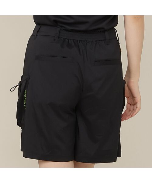 NS23 par Nissa Golf / エヌエス23・パー・ニッサゴルフ ショート・ハーフ・半端丈パンツ | 【Women's/接触冷感/撥水性/セットアップ対応】軽量ストレッチハーフパンツ | 詳細8