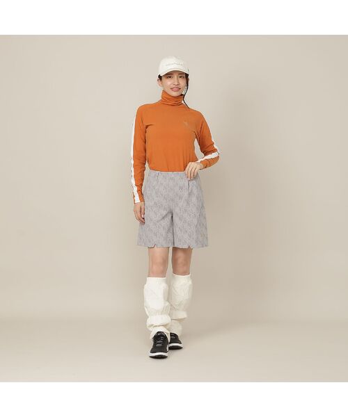 NS23 par Nissa Golf / エヌエス23・パー・ニッサゴルフ ショート・ハーフ・半端丈パンツ | 【Women's】モノグラムプリントキュロット | 詳細3