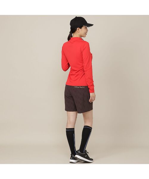 NS23 par Nissa Golf / エヌエス23・パー・ニッサゴルフ シャツ・ブラウス | 【Women's】ロゴプリントモックネック | 詳細7