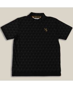 NS23 par Nissa Golf / エヌエス23・パー・ニッサゴルフ シャツ・ブラウス | 【Men's】モノグラムプリント半袖モックネック