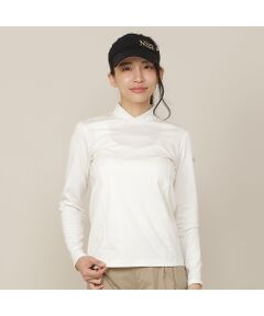 NS23 par Nissa Golf / エヌエス23・パー・ニッサゴルフ シャツ・ブラウス | 【Women's】AddElm 長袖モックネック