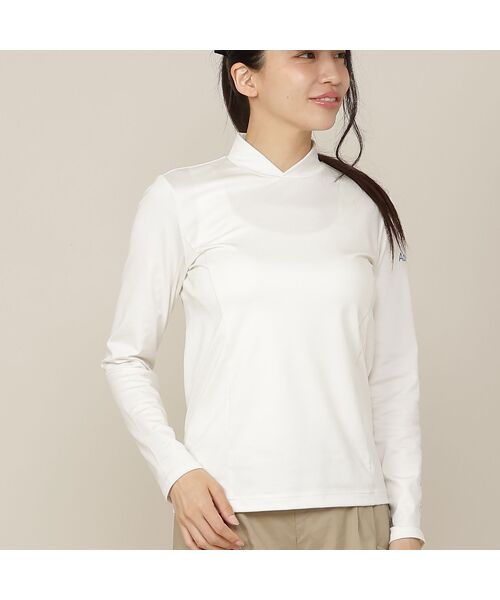 NS23 par Nissa Golf / エヌエス23・パー・ニッサゴルフ シャツ・ブラウス | 【Women's】AddElm 長袖モックネック | 詳細3