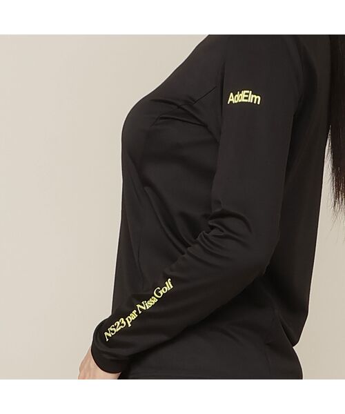 NS23 par Nissa Golf / エヌエス23・パー・ニッサゴルフ シャツ・ブラウス | 【Women's】AddElm 長袖モックネック | 詳細5
