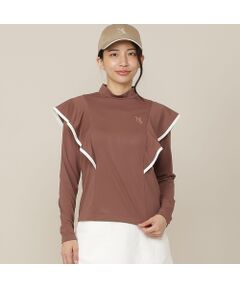 NS23 par Nissa Golf / エヌエス23・パー・ニッサゴルフ シャツ・ブラウス | 【Women's】フリルモックネック