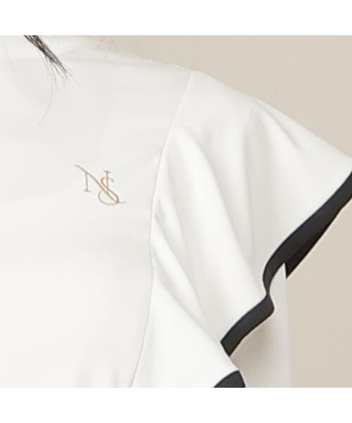 NS23 par Nissa Golf / エヌエス23・パー・ニッサゴルフ シャツ・ブラウス | 【Women's】フリルモックネック | 詳細5