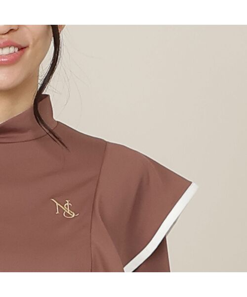 NS23 par Nissa Golf / エヌエス23・パー・ニッサゴルフ シャツ・ブラウス | 【Women's】フリルモックネック | 詳細8