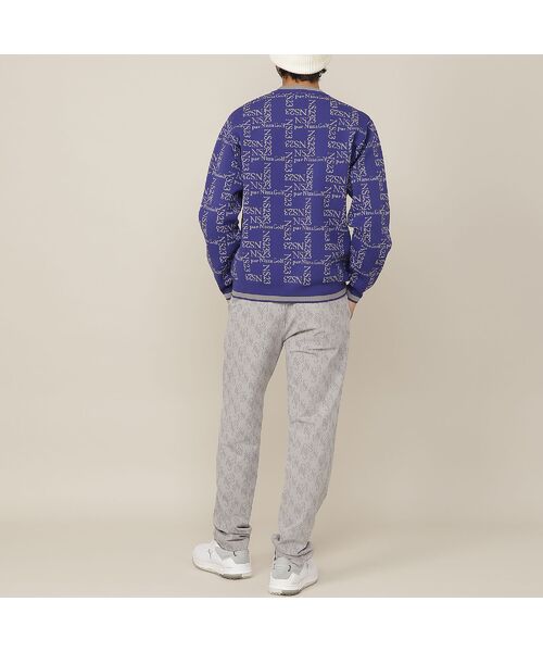 NS23 par Nissa Golf / エヌエス23・パー・ニッサゴルフ ニット・セーター | 【Men's】モノグラムJQニット | 詳細6