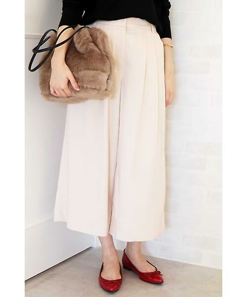 セール ダブルタックガウチョパンツ パンツ N Natural Beauty