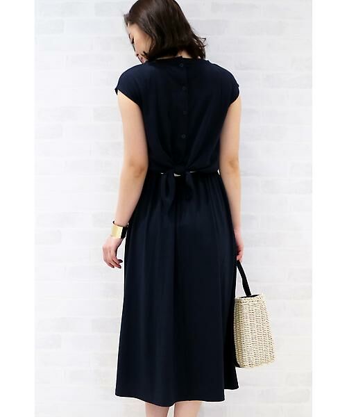 セール バックリボンカットソーワンピース ワンピース N Natural Beauty Basic エヌ ナチュラルビューティーベーシック ファッション通販 タカシマヤファッションスクエア