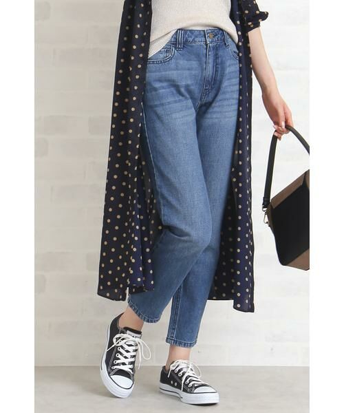 ＊＊N.Natural Beauty Basic / エヌ ナチュラルビューティーベーシック パンツ | ベーシックテーパードデニム（インディゴ）