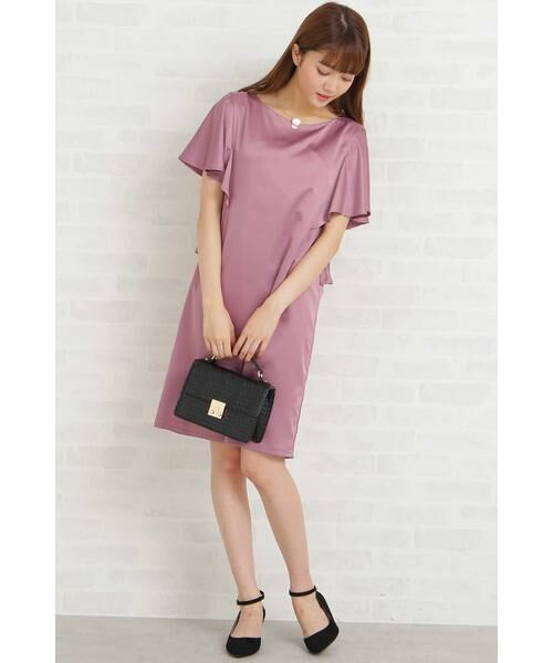 ＊＊N.Natural Beauty Basic / エヌ ナチュラルビューティーベーシック ワンピース | バックチェーンドレス | 詳細3