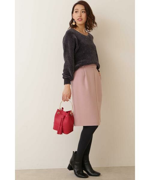 ＊＊N.Natural Beauty Basic / エヌ ナチュラルビューティーベーシック スカート | サイドボタンタイトスカート | 詳細3