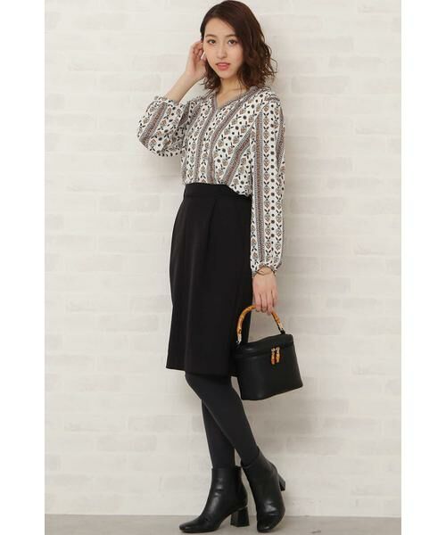 ＊＊N.Natural Beauty Basic / エヌ ナチュラルビューティーベーシック スカート | サイドボタンタイトスカート | 詳細7