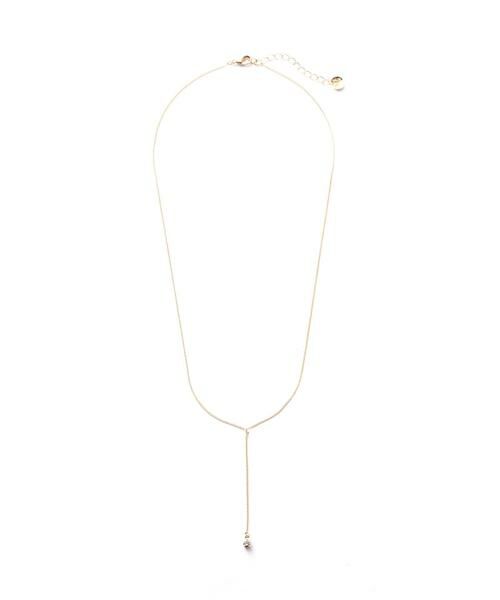 ＊＊N.Natural Beauty Basic / エヌ ナチュラルビューティーベーシック ネックレス・ペンダント・チョーカー | ワントップロングネックレス（クリスタル）