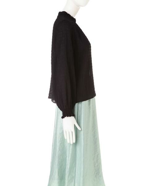 ＊＊N.Natural Beauty Basic / エヌ ナチュラルビューティーベーシック シャツ・ブラウス | フリルネックシャーリングブラウス | 詳細11