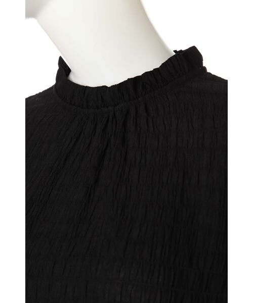 ＊＊N.Natural Beauty Basic / エヌ ナチュラルビューティーベーシック シャツ・ブラウス | フリルネックシャーリングブラウス | 詳細12