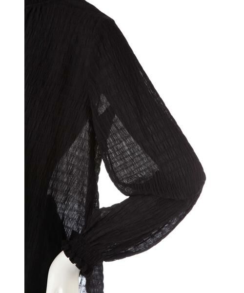 ＊＊N.Natural Beauty Basic / エヌ ナチュラルビューティーベーシック シャツ・ブラウス | フリルネックシャーリングブラウス | 詳細13