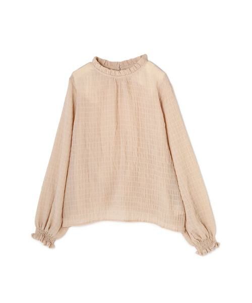 ＊＊N.Natural Beauty Basic / エヌ ナチュラルビューティーベーシック シャツ・ブラウス | フリルネックシャーリングブラウス | 詳細17