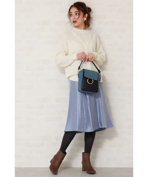 ＊＊N.Natural Beauty Basic / エヌ ナチュラルビューティーベーシック スカート | グラムツイルフレアスカート | 詳細3