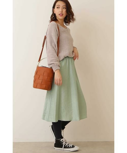 ＊＊N.Natural Beauty Basic / エヌ ナチュラルビューティーベーシック スカート | グラムツイルフレアスカート | 詳細20