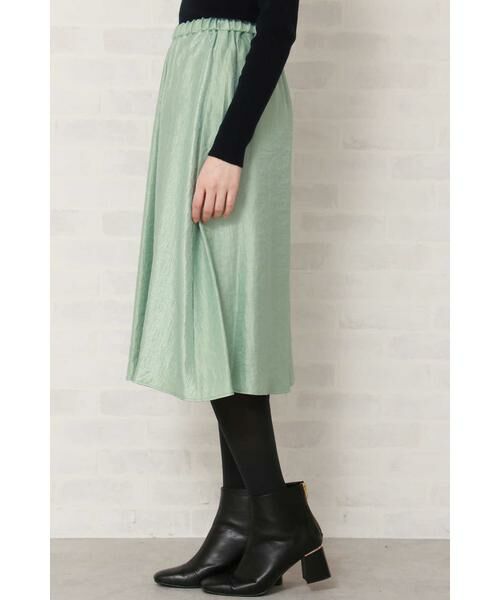 ＊＊N.Natural Beauty Basic / エヌ ナチュラルビューティーベーシック スカート | グラムツイルフレアスカート | 詳細10