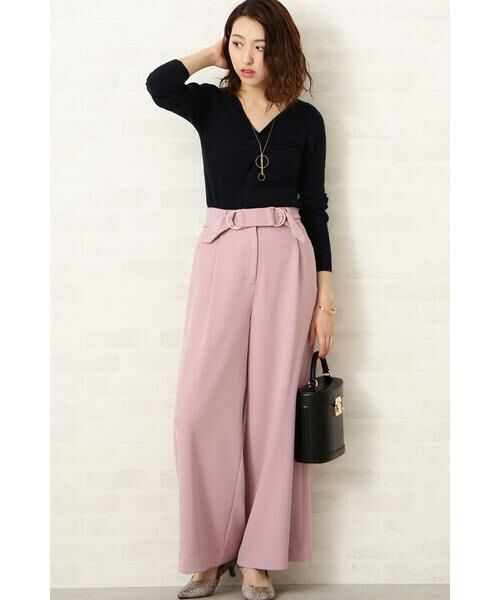 ＊＊N.Natural Beauty Basic / エヌ ナチュラルビューティーベーシック パンツ | 2リングベルトパンツ | 詳細2