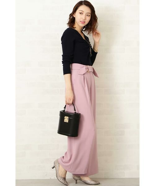 ＊＊N.Natural Beauty Basic / エヌ ナチュラルビューティーベーシック パンツ | 2リングベルトパンツ | 詳細3