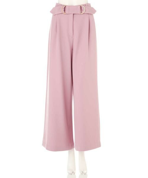 ＊＊N.Natural Beauty Basic / エヌ ナチュラルビューティーベーシック パンツ | 2リングベルトパンツ | 詳細4