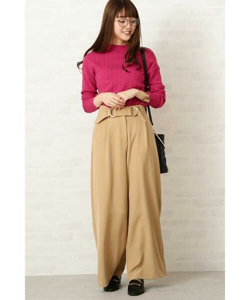 ＊＊N.Natural Beauty Basic / エヌ ナチュラルビューティーベーシック パンツ | 2リングベルトパンツ | 詳細24