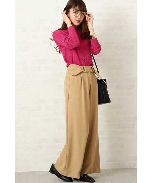 ＊＊N.Natural Beauty Basic / エヌ ナチュラルビューティーベーシック パンツ | 2リングベルトパンツ | 詳細25