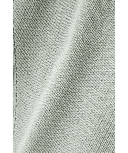 ＊＊N.Natural Beauty Basic / エヌ ナチュラルビューティーベーシック ニット・セーター | ハイゲージアゼVネックニット | 詳細7