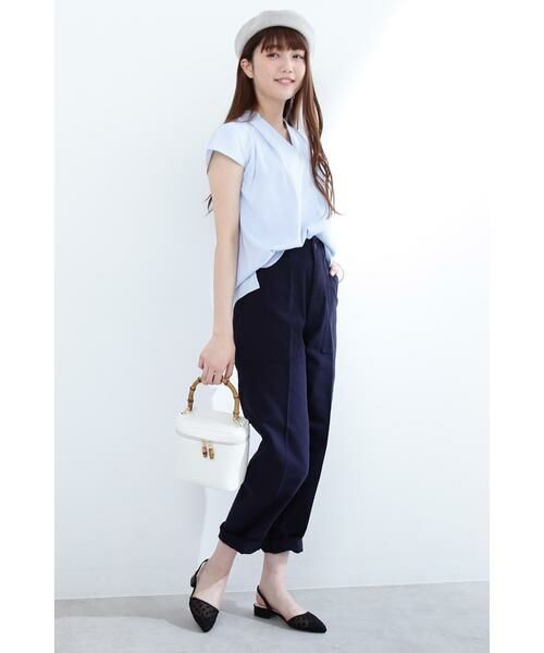 ＊＊N.Natural Beauty Basic / エヌ ナチュラルビューティーベーシック パンツ | テーパードベイカーパンツ | 詳細3