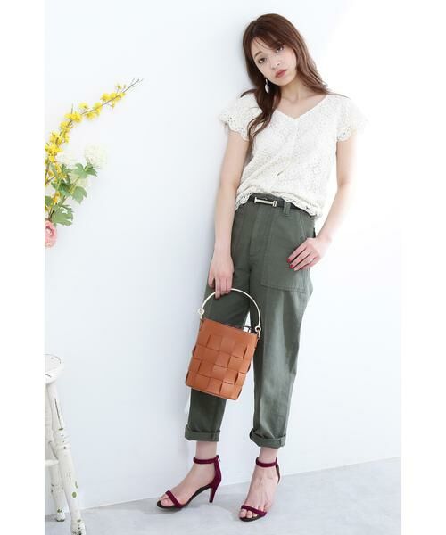 ＊＊N.Natural Beauty Basic / エヌ ナチュラルビューティーベーシック パンツ | テーパードベイカーパンツ | 詳細16