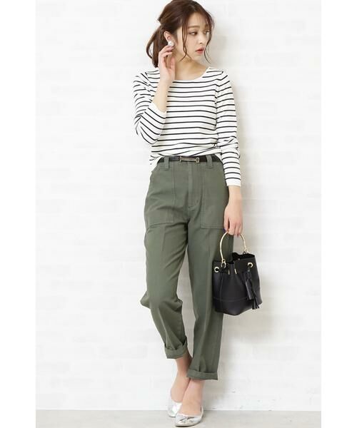 ＊＊N.Natural Beauty Basic / エヌ ナチュラルビューティーベーシック パンツ | テーパードベイカーパンツ | 詳細8