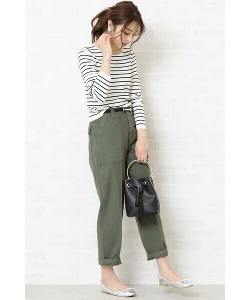 ＊＊N.Natural Beauty Basic / エヌ ナチュラルビューティーベーシック パンツ | テーパードベイカーパンツ | 詳細9