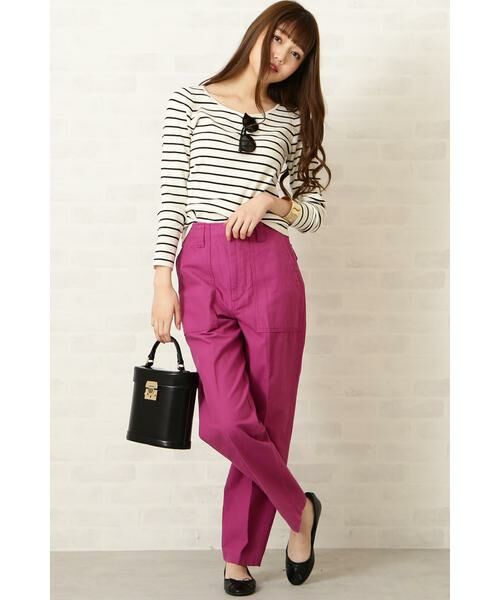 ＊＊N.Natural Beauty Basic / エヌ ナチュラルビューティーベーシック パンツ | テーパードベイカーパンツ | 詳細18