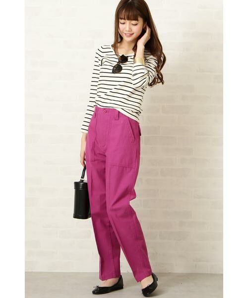 ＊＊N.Natural Beauty Basic / エヌ ナチュラルビューティーベーシック パンツ | テーパードベイカーパンツ | 詳細19