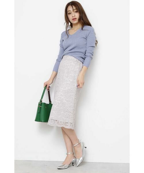 ＊＊N.Natural Beauty Basic / エヌ ナチュラルビューティーベーシック ニット・セーター | ラメリブニット | 詳細3