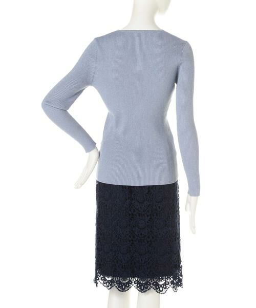 ＊＊N.Natural Beauty Basic / エヌ ナチュラルビューティーベーシック ニット・セーター | ラメリブニット | 詳細5