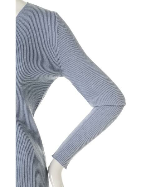 ＊＊N.Natural Beauty Basic / エヌ ナチュラルビューティーベーシック ニット・セーター | ラメリブニット | 詳細8