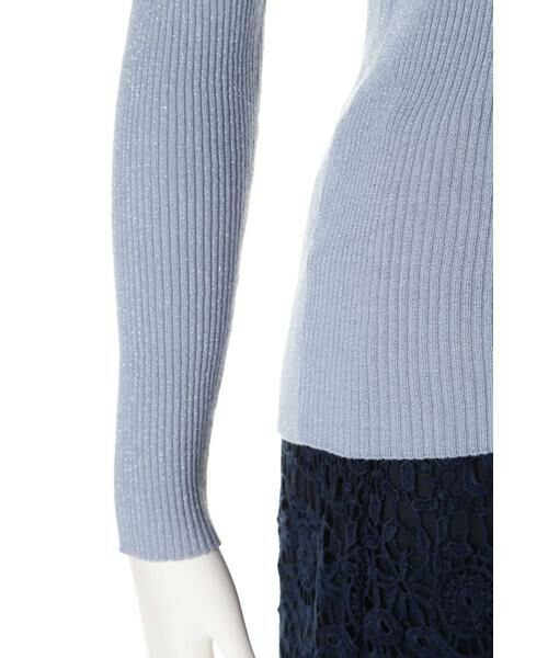 ＊＊N.Natural Beauty Basic / エヌ ナチュラルビューティーベーシック ニット・セーター | ラメリブニット | 詳細9