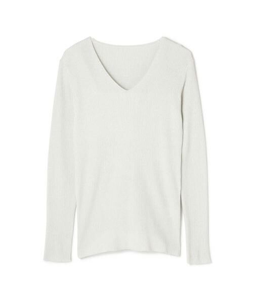 ＊＊N.Natural Beauty Basic / エヌ ナチュラルビューティーベーシック ニット・セーター | ラメリブニット | 詳細12