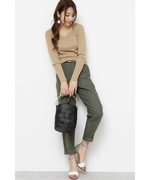 ＊＊N.Natural Beauty Basic / エヌ ナチュラルビューティーベーシック ニット・セーター | ラメリブニット | 詳細16