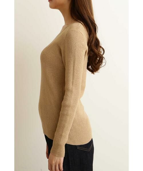 ＊＊N.Natural Beauty Basic / エヌ ナチュラルビューティーベーシック ニット・セーター | ラメリブニット | 詳細17